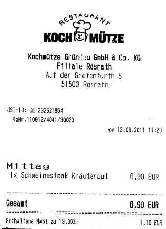 dbiv Kochmütze Höffner Möbel Service und Restaurant Lebensmittelhygiene Verordnung Konzept HACCP dbiv Höffner Kochmütze Restaurant